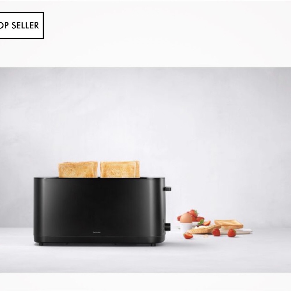 BNIB Zwilling 2-Slot XL Black Toaster - Picture 3 of 5